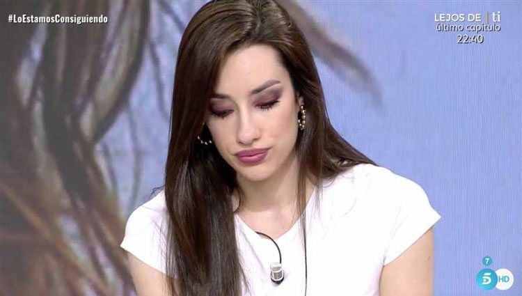 Adara Molinero decide romper la relación con su padre/ Foto: telecinco.es