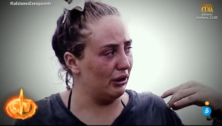 Rocío Flores durante el puente de las emociones / Telecinco.es