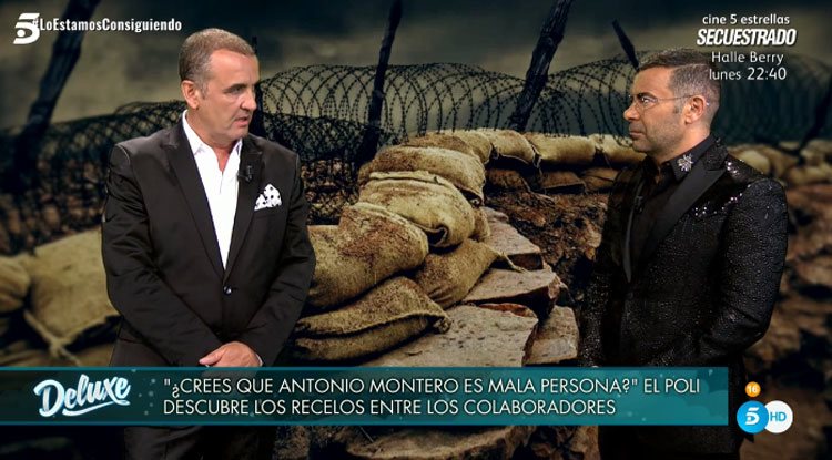 Antonio Montero y Jorge Javier Vázquez en 'Sábado Deluxe'