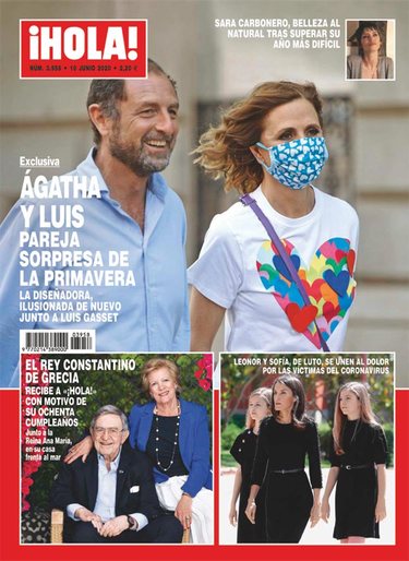 Ágatha Ruiz de la Prada y Gasset, juntos en la portada de ¡HOLA!