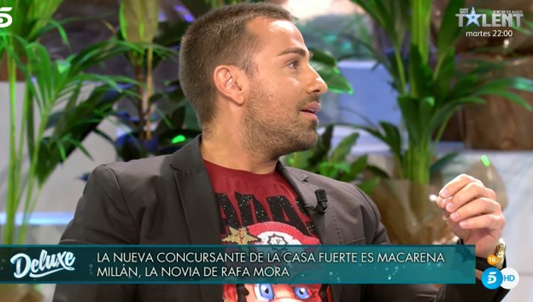 Rafa Mora explica cómo se lo ha tomado | Foto: telecinco.es