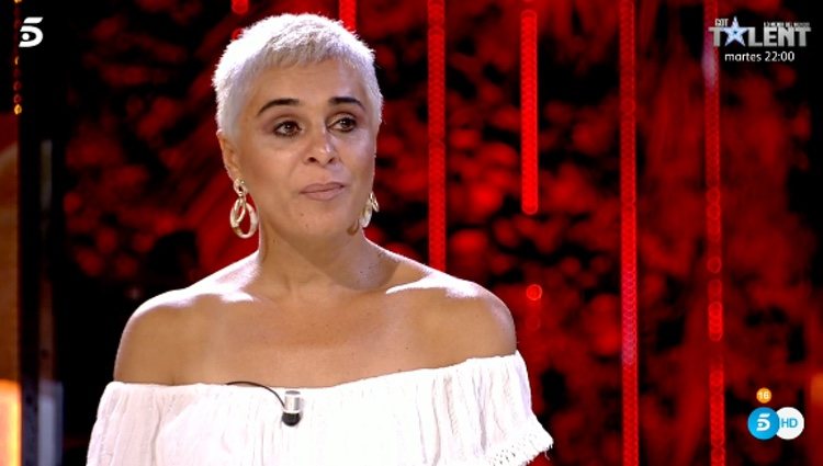 Ana María emocionándose al pensar en todo lo ocurrido / Telecinco.es