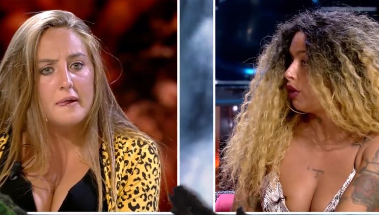 Rocío Flores y Yiya hablando en el debate final | Foto: telecinco.es