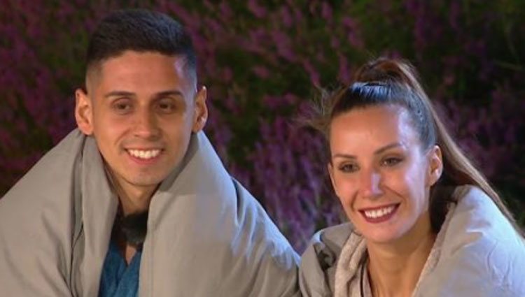 Fani y Cristopher en 'La Casa Fuerte'/ Foto: telecinco.es