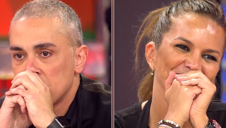 Kiko Hernández, emocionado con el vídeo de Marta López | Foto: telecinco.es