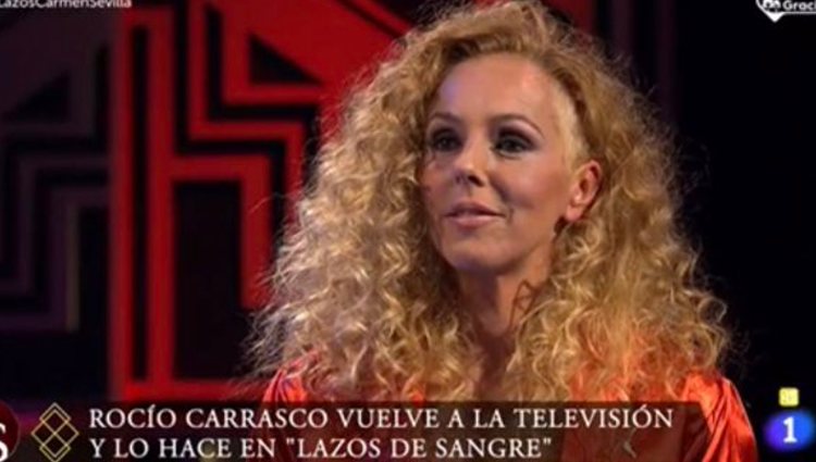 Rocío Carrasco en 'Lazos de sangre' | Foto: rtve.es