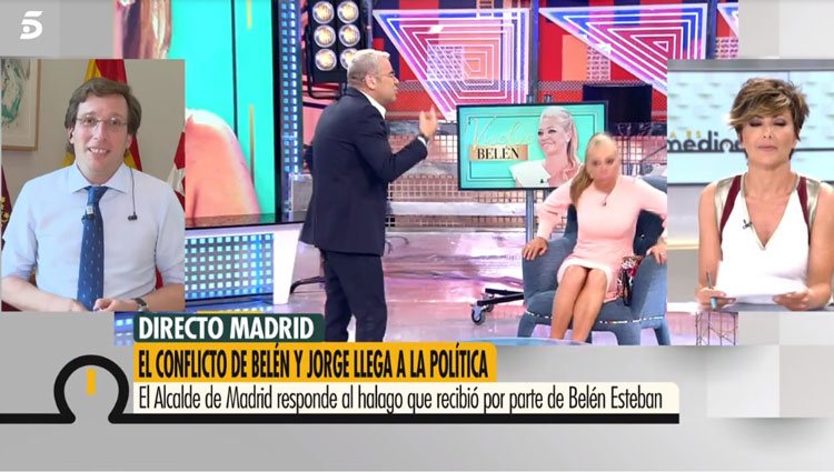 Almeida en 'Ya es mediodía'/ Foto: telecinco.es