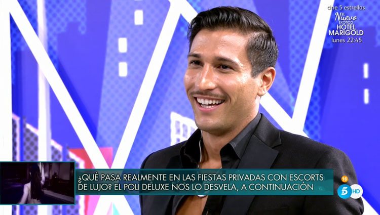 Gianamrco en 'Sábado Deluxe'/ Foto: telecinco.es