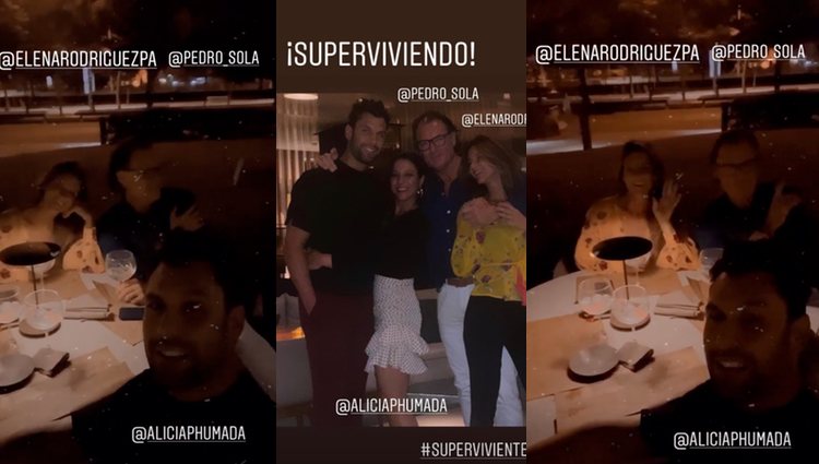 Elena y Jorge disfrutan de una quedada con sus respectivas parejas | Foto: Instagram