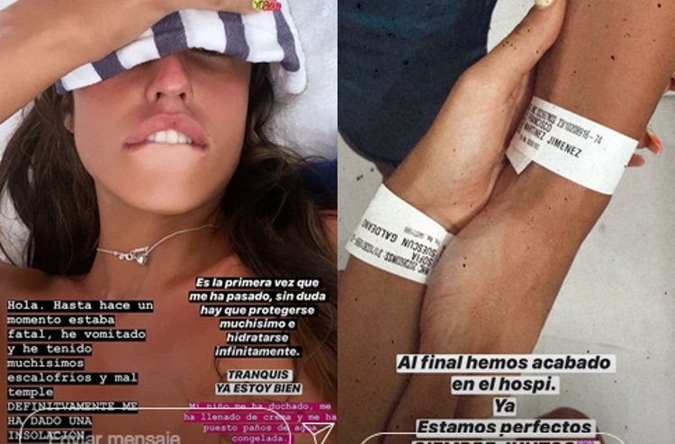 Sofía Suescun contando lo ocurrido / Instagram