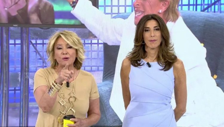 Mila Ximénez y Paz Padilla en 'Sálvame' | Foto: telecinco.es