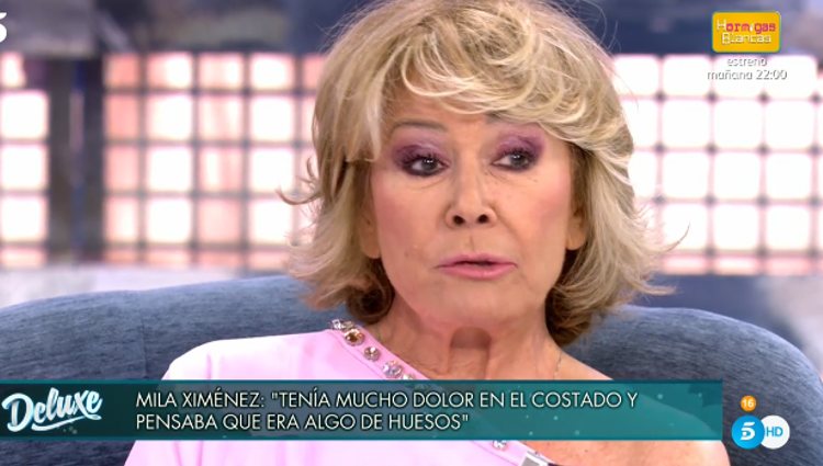 Mila Ximénez explica cómo está la situación | Foto: telecinco.es