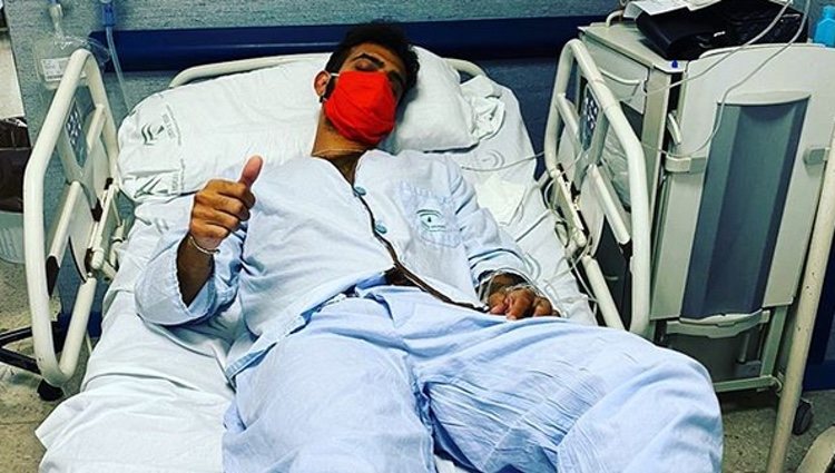 Manuel Cortés en el hospital | Instagram