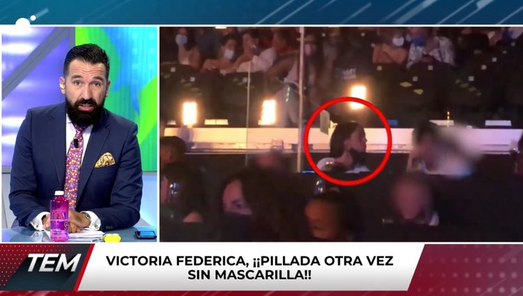 Victoria Federica no es la primera vez que es pillada infringiendo las normas | Foto: Cuatro