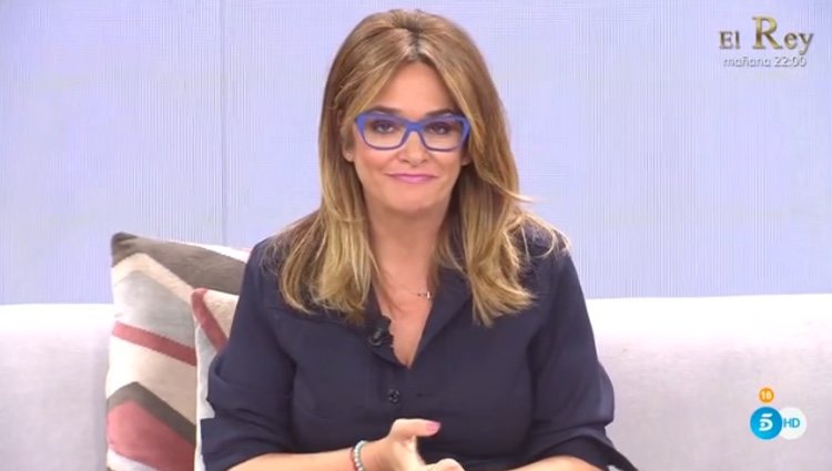 Toñi Moreno hablando de cómo se ha sentido junto a Avilés / Telecinco.es