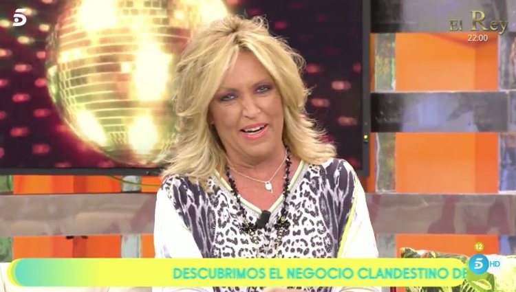 Lydia Lozano en su vuelta a 'Sálvame' / Telecinco.es