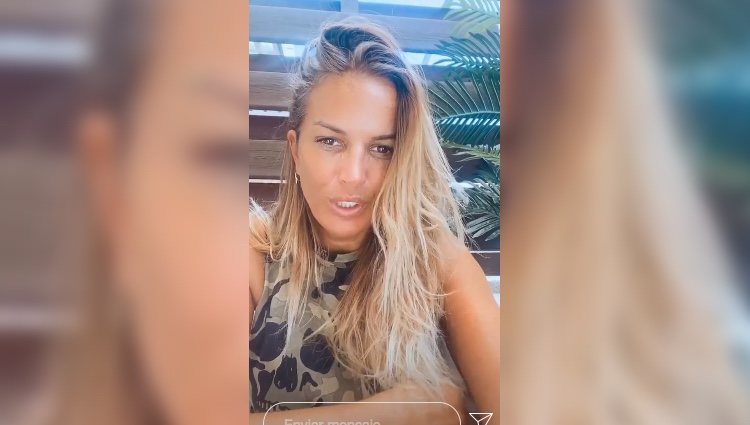 Marta López contando su nuevo proyecto / Instagram