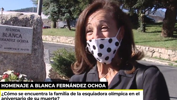 Lola hablando de su hermana | Foto: telecinco.es