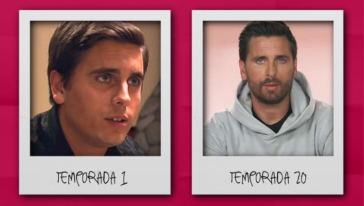 El antes y el después de Scott Disick en 'KUWTK'