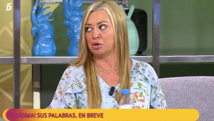 Belén Esteban se muestra muy enfadada | Foto: telecinco.es