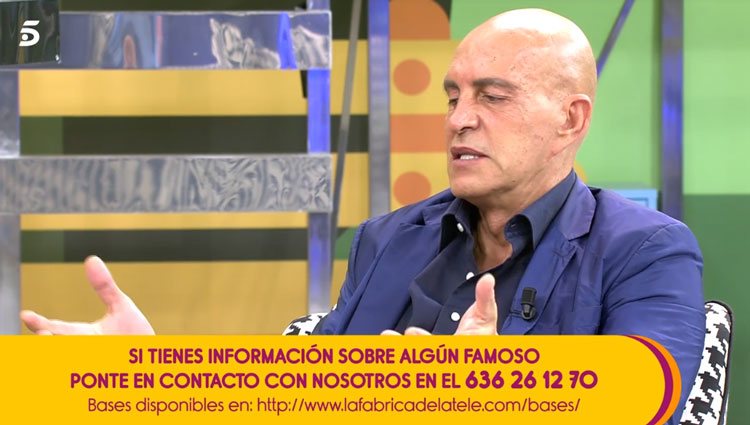 Kiko Matamoros habla con rechazo sobre Makoke/ Foto: telecinco.es