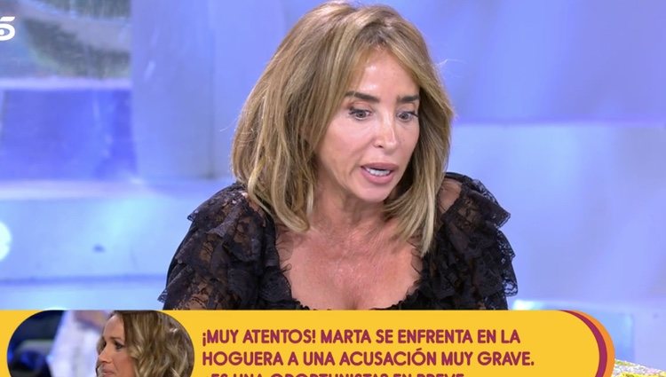 María Patiño cuenta la realidad | Foto: telecinco.es