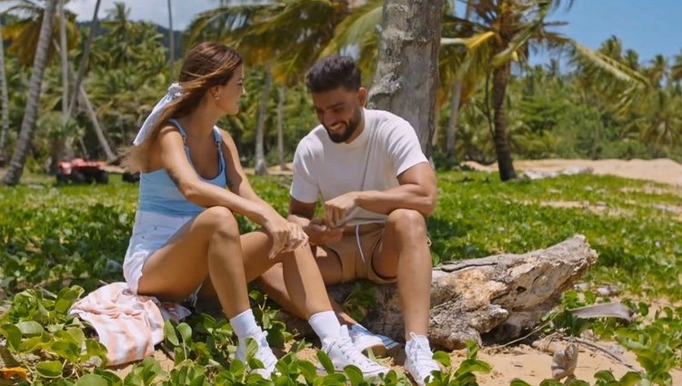 Melodie y Beltrán en 'La isla de las tentaciones 2' | Foto: telecinco.es