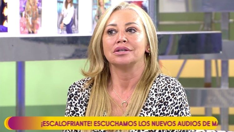 Belén Esteban, molesta con las palabras de María Teresa | Foto: telecinco.es