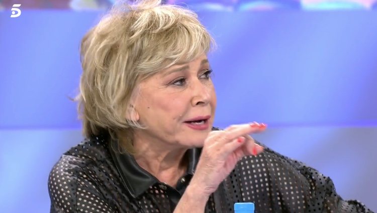 Mila Ximénez enfadada con Patiño | Foto: telecinco.es