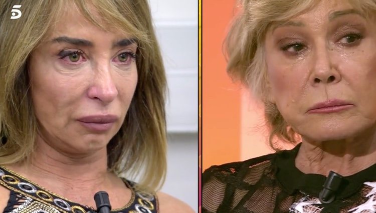 Mila y María lloran al arreglar sus problemas | Foto. telecinco.es