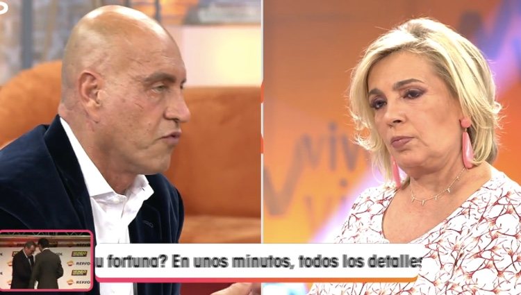 Carmen Borrego y Kiko Matamoros | Foto: telecinco.es