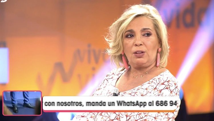 Carmen Borrego en 'Viva la vida' | Foto: telecinco.es