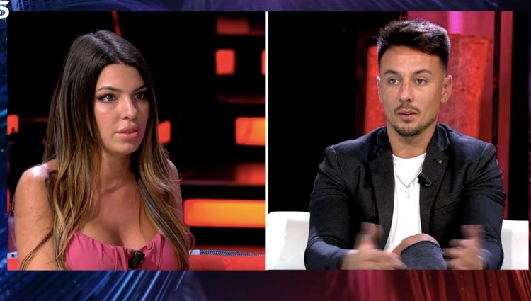 Andrea y Cristian discutiendo | Foto: telecinco.es