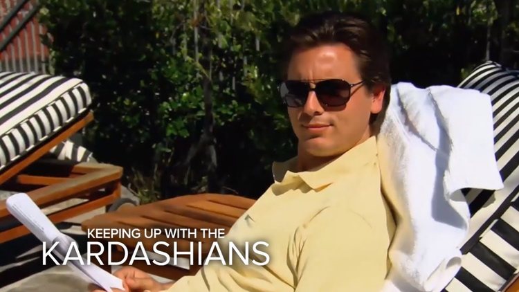 Scott Disick en las primeras temporadas de 'KUWTK'