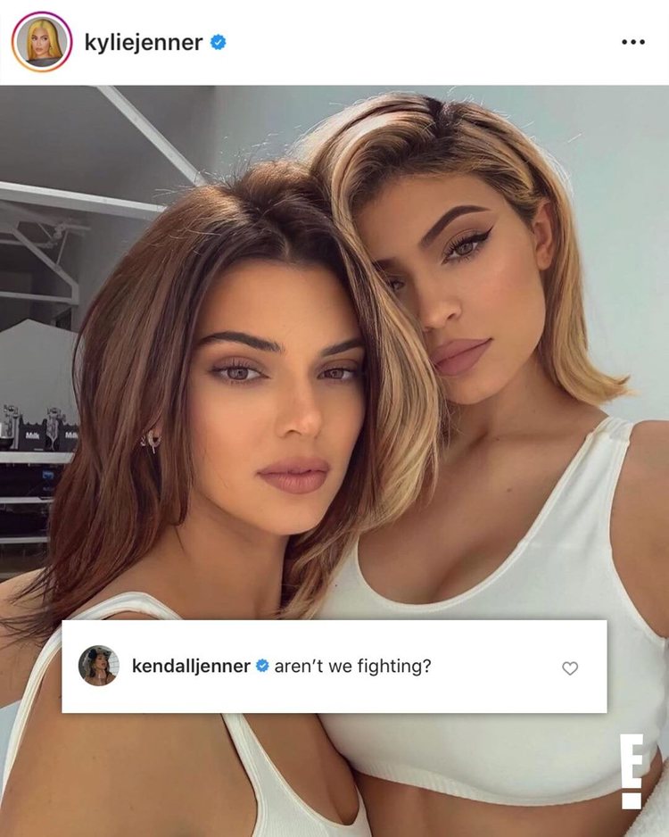 El inesperado post de Kylie en medio de la pelea | Foto: Instagram