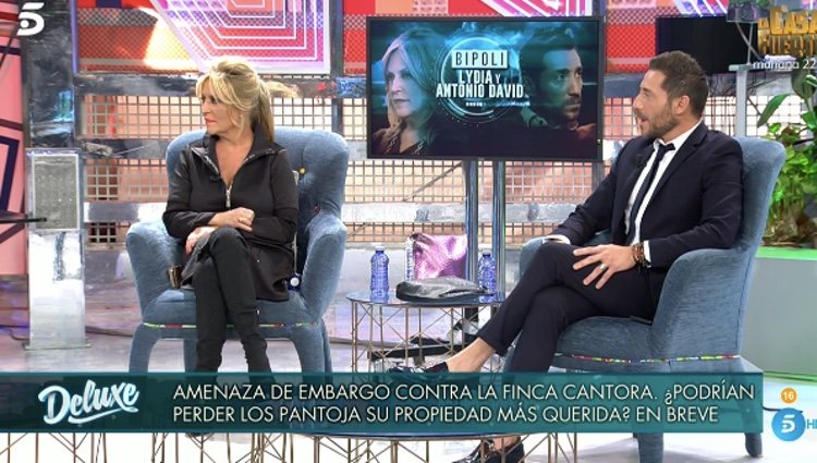 Lydia Lozano y Antonio David en el polígrafo | Foto: telecinco.es