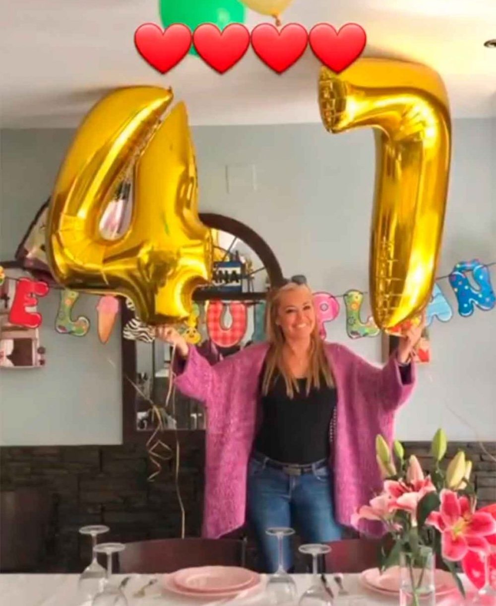 Belén Esteban celebrando su cumpleaños | Instagram