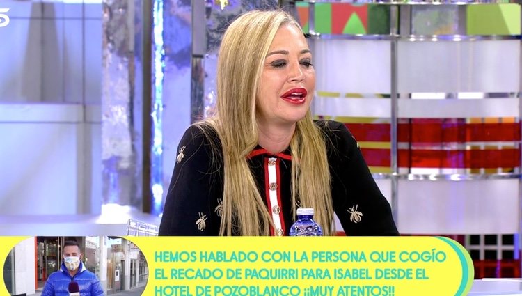 Belén Esteban cuenta su situación con Kiko Rivera | Foto: telecinco.es