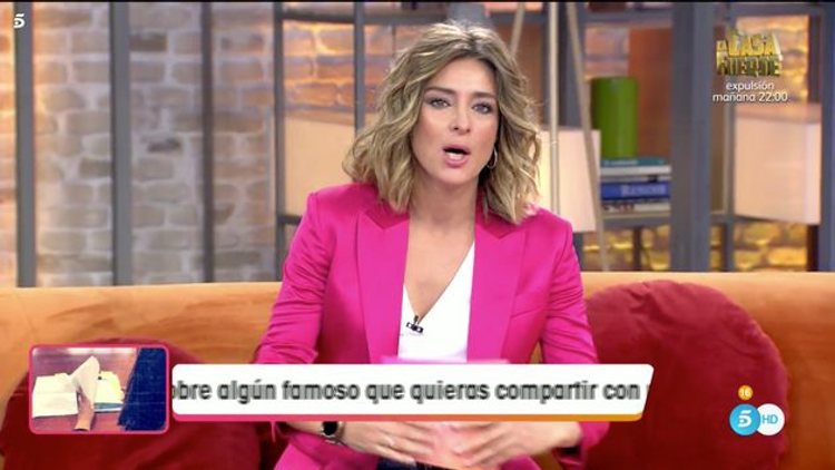 Sandra Barnenda ocupó su puesto durante la cuarentena | Foto: Telecinco.es