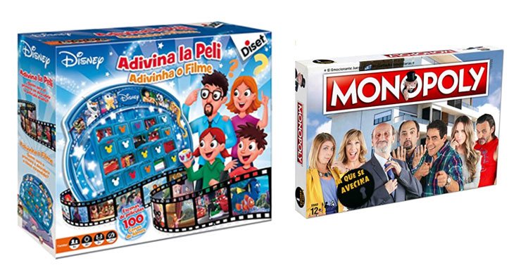 Juego de Adivina la película y Monopoly de 'La que se avecina'