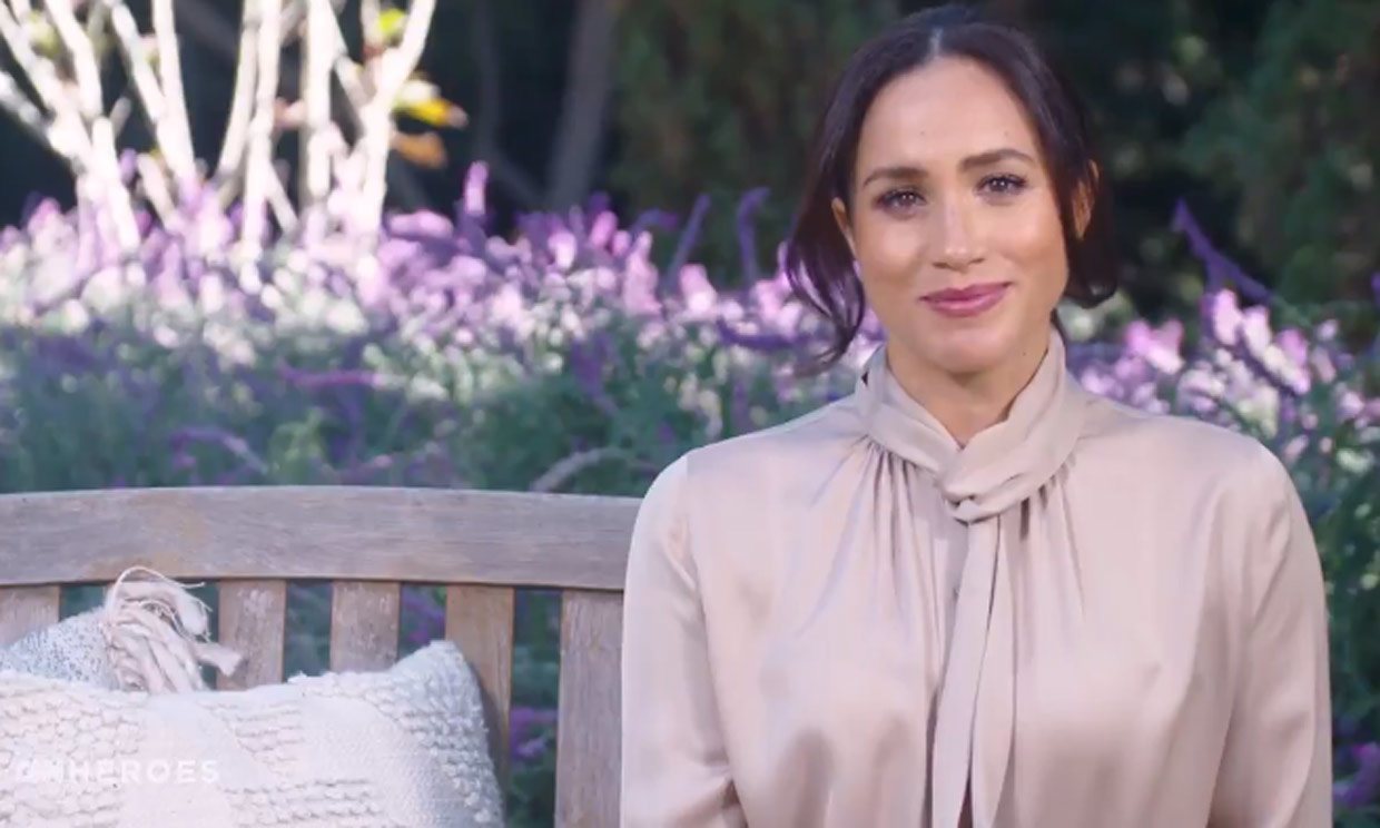 Meghan Markle participa en un programa de la CNN