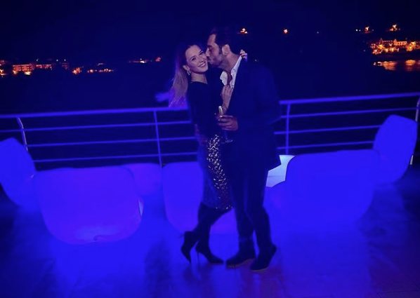 Yana Olina y David Bustamante reciben al nuevo año juntos/ Foto: instagram