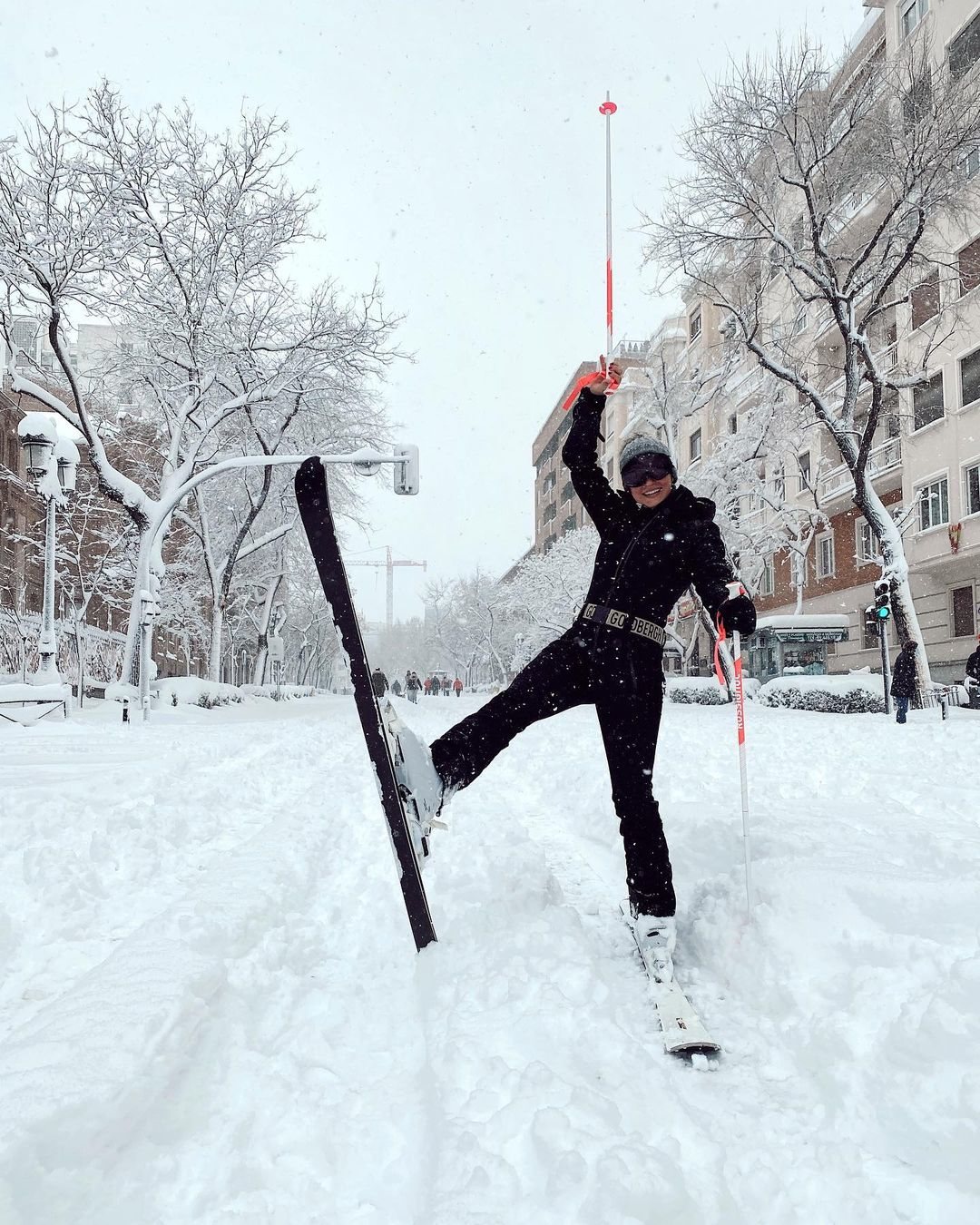 Marta Pombo en la nieve/ Foto: Instagram