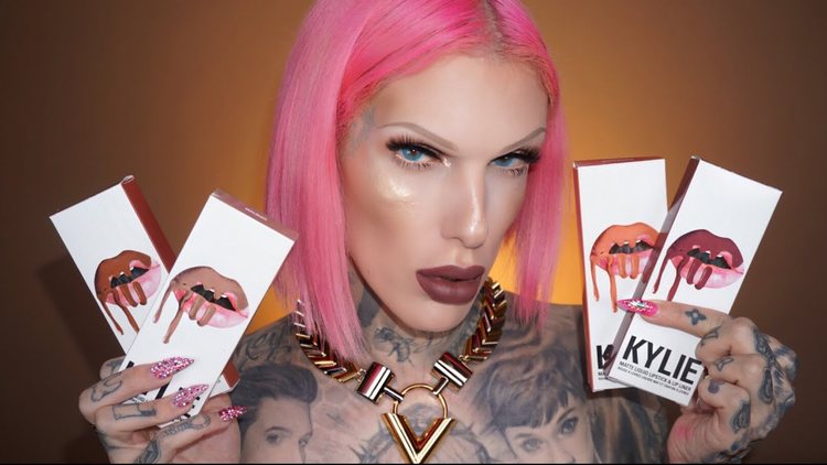 Jeffree Star fue muy crítico públicamente con los productos de Kylie Jenner | Foto: Youtube