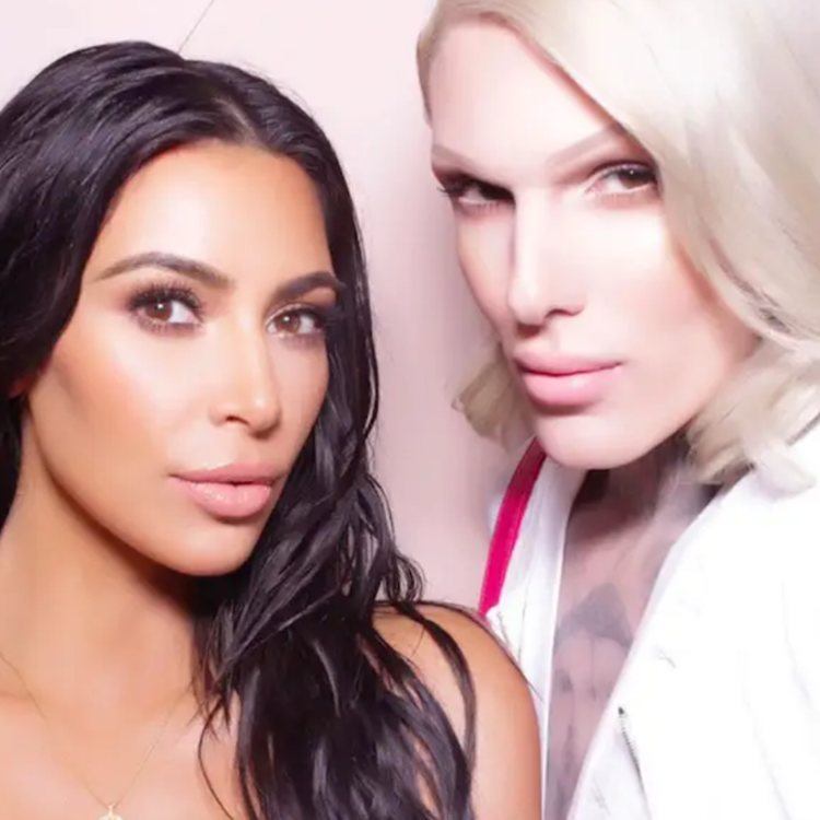 Jeffree Star fue uno de los invitados al lanzamiento de KKW | Foto: Instagram