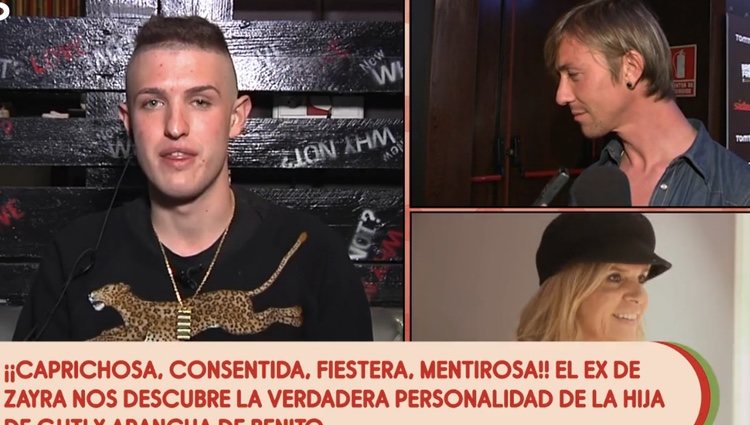 El joven habla de Zayra Gutiérrez | Foto: telecinco.es