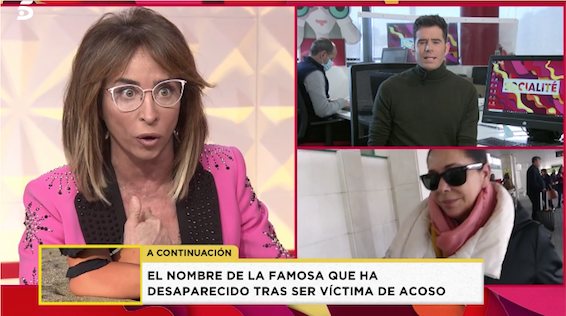 María Patiño, muy enfadad con Anabel Pantoja/ Foto: telecinco.es