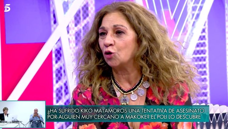 Lolita Flores cuenta cómo fue ese día./Foto: telecinco.es