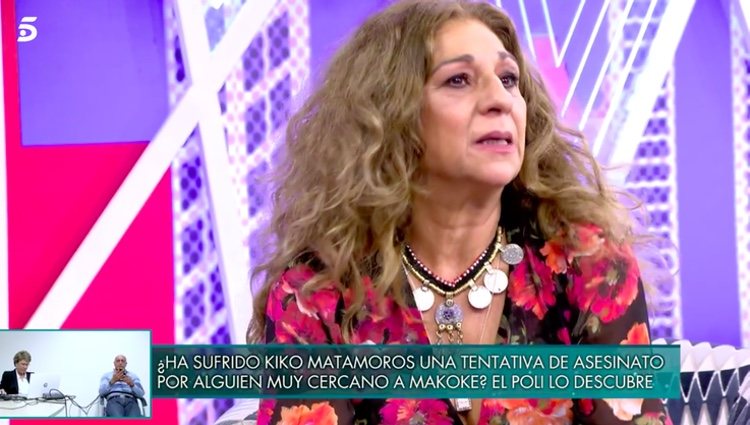 Lolita flores se emociona al hablar de su familia./Foto: telecinco.es