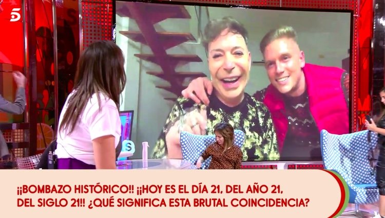 El Maestro Joao presenta a su novio/Foto:telecinco.es